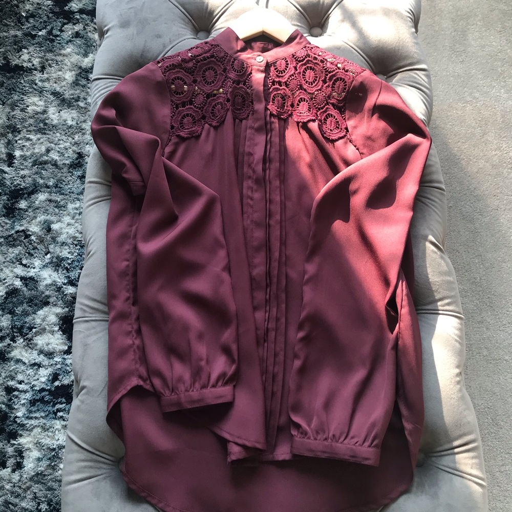 Long-Sleeve Blouse